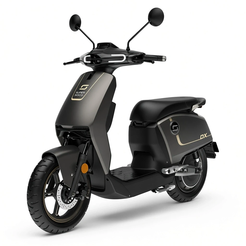 Super Soco CUX Pro, graumatter E-Roller