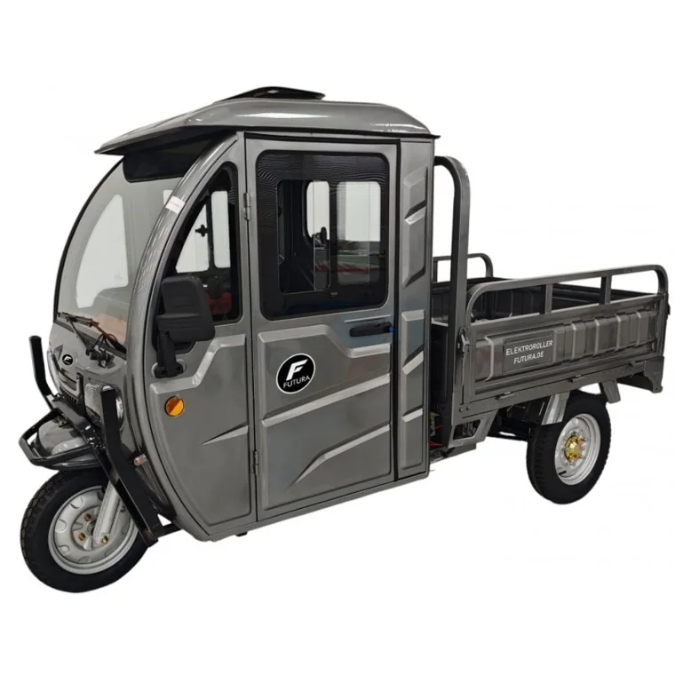 Elektro-Lastendreirad „CargoPower Cabin““ width=